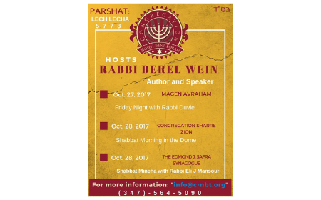 Parshat Lech Lecha Rabbi Berel Wein